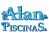 Logo de Alan Piscinas, tudo para sua casa e piscina